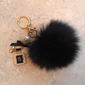 Pom Pom Keychain